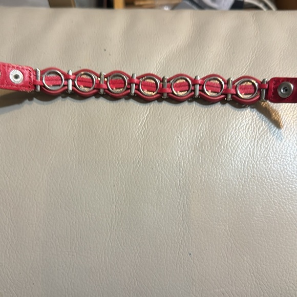 Like new never worn leather adjustable bracelet - Picture 5 of 5